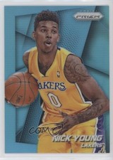 2014-15 Panini Prizm Light Blue Prizm 30/49 Nick Young #40 0s55