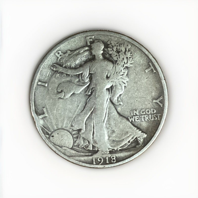 1918-s walking liberty half dollar