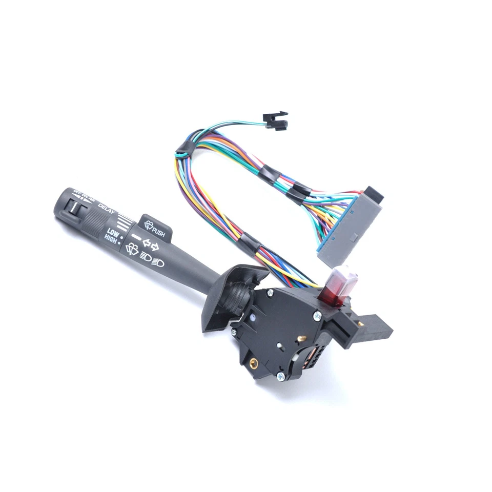 INTERRUPTOR DE PALANCA DE SEÑAL DE GIRO BRAZO LIMPIAPARABRISAS CONTROL DE CRUCERO PARA CAMIÓN CHEVY GMC Foto 3 de 4