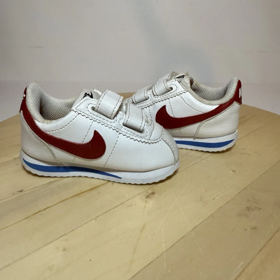 Nike Cortez Forrest Gump Shoes Toddler Size 4C Athletic Shoes 904769-103 - Image 3 of 4
