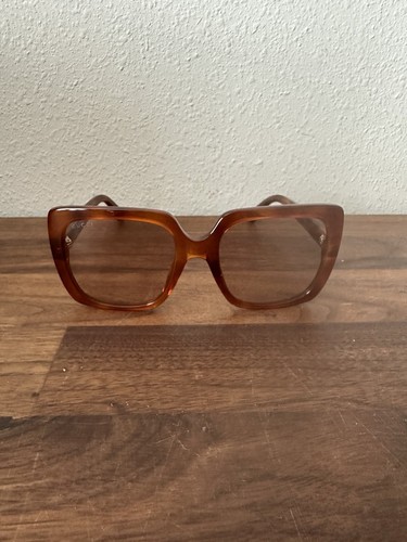 GUCCI GG0418S 005 Rectangular Square 54-20-140 Women's Sunglasses - Picture 2 of 12