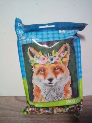 Perler Flower Crown Fox Beads & Pattern Kit 3503 Beads