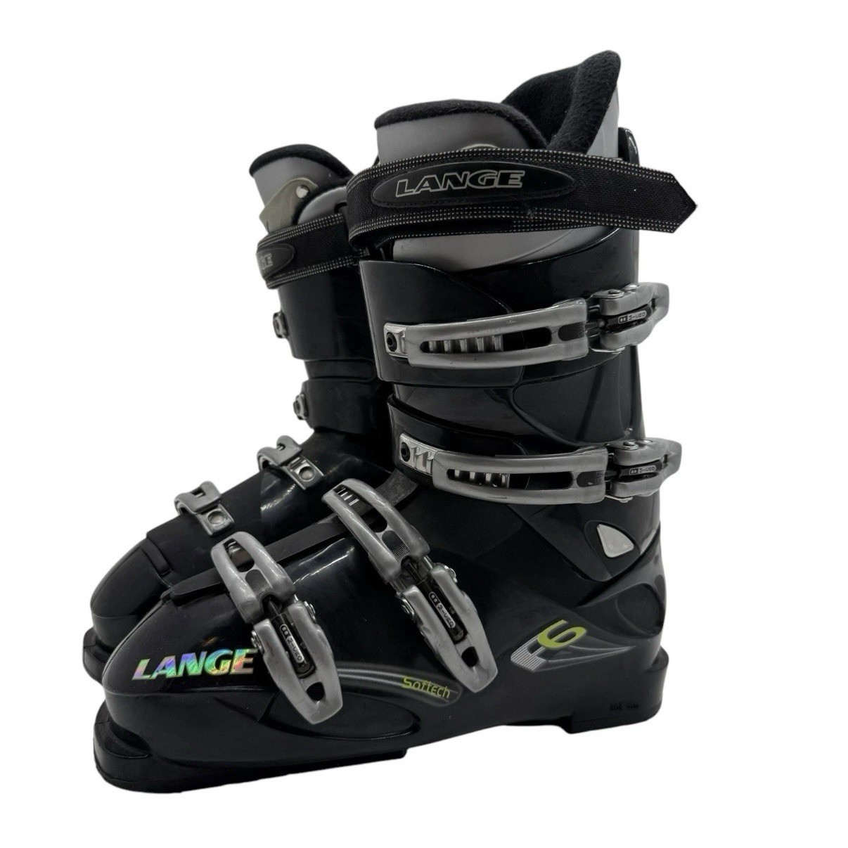 SALOMON Scarponi da sci Lange F6 Softech misura 26 5 sci alpino downhill nero 308 mm