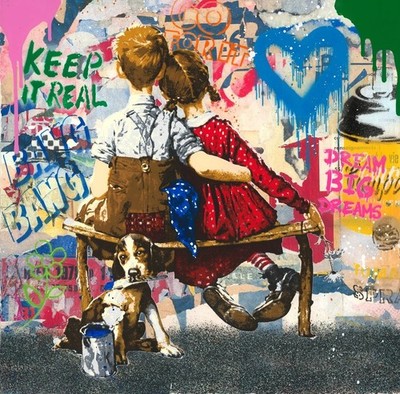 Mr. Brainwash   Work Well Together 2026   - I love you - Banksy Show