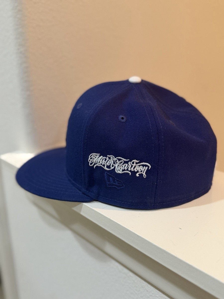 Born X Raised LA Dodgers New Era Mr. Cartoon 59FIFTY Fitted Hat 7