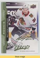 2018 Upper Deck MVP High Series Rookies Green Script Matthew Highmore READ x6p
