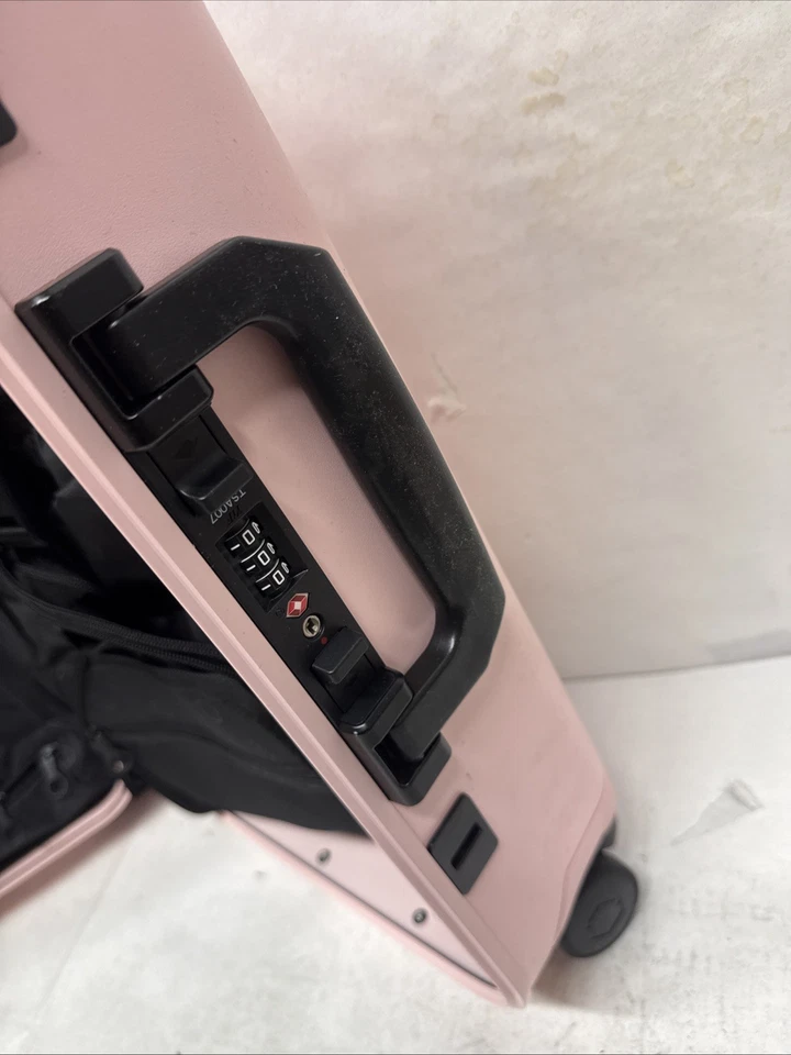 Solgaard Armario de Mano Rosa Maleta Mediana con Inserto de 5 Estantes USB TSA Bloqueo Foto 4 de 4