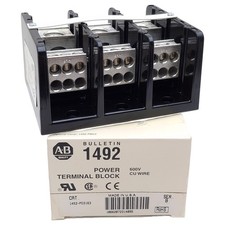 Allen Bradley 1492-PD3163 Power Distribution Block, 3-Pole, 1-Line 6-Load 335A