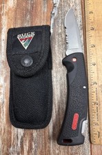 Buck 450 Folding Knife with Pouch USA Made 1990s Unused