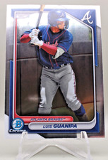 2024 Bowman Chrome Prospects - Luis Guanipa #BCP-118 Braves