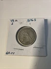 1876 s seated liberty quarter