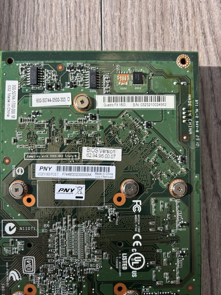 Nvidia Quadro FX 1800 Workstation Graphics Card - Image 3 of 4