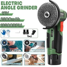 Mini Cordless Angle Grinder Polishing and Cutting Machine + 2 Battery + Charger