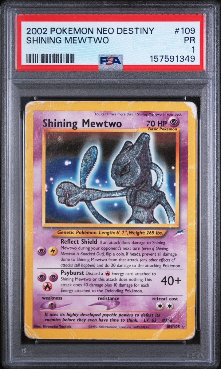 shining mewtwo pokemon card value Psychic Psystrike Mewtwo GX Pokemon Cards Price
