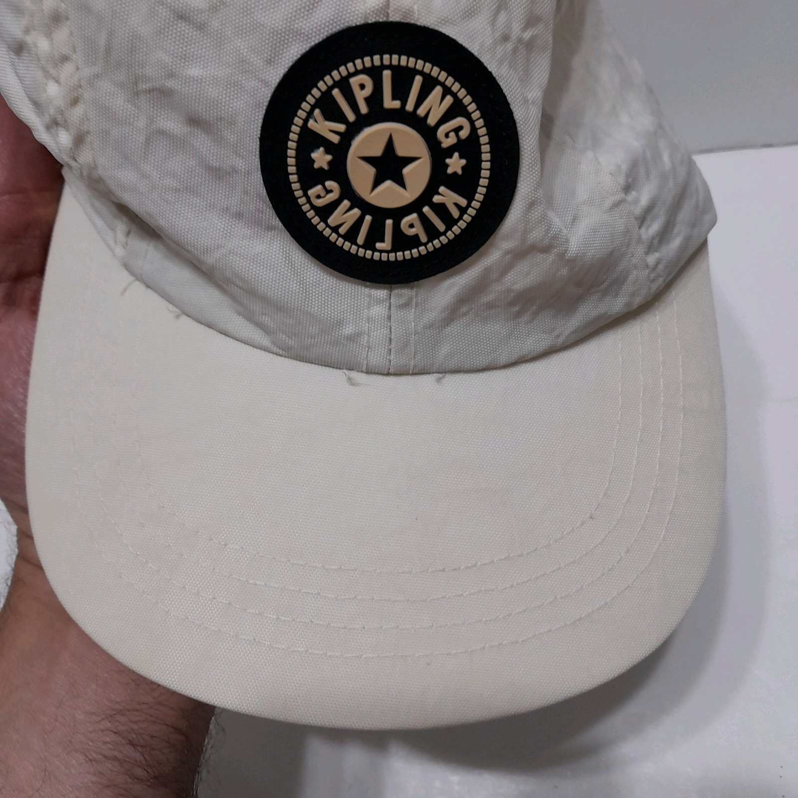 Kipling Hat Cap Strap Back Yellow Nylon Hiking Hi… - image 13