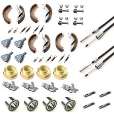 Ifor Williams BV105G Twin Axle Box Trailer Full Brake Service Maintenance Kit