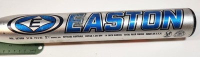 Easton Triple 7 Sz700B Scandium Fast Pitch 31 in 19.5oz 2-1/4'' Softball Bat