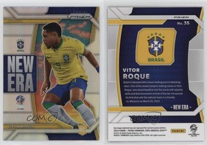 2024 Panini Prizm CONMEBOL Copa America New Era Silver Prizm Vitor Roque #35