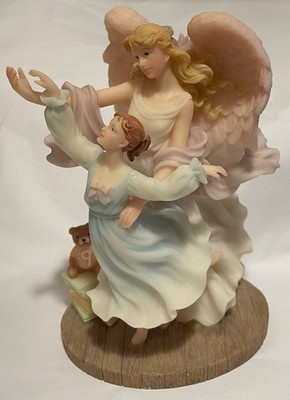 Vintage 1998 Seraphim Classics Angels To Watch Over Me Ninth Year Girl #81467