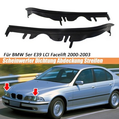 HEADLIGHT MOLDING GASKET STRIP FOR BMW 5 SERIES E39 2000-2003 LCI FACELIFT