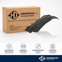 Verkleidung Radhaus Vorne Rechts Diederichs 4416016 FÜR Renault