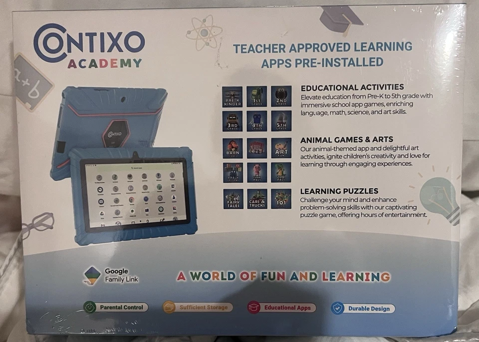 Contixo V8 7" Kids Tablet - 32GB Storage, Android, Parental Controls - Image 3 of 3