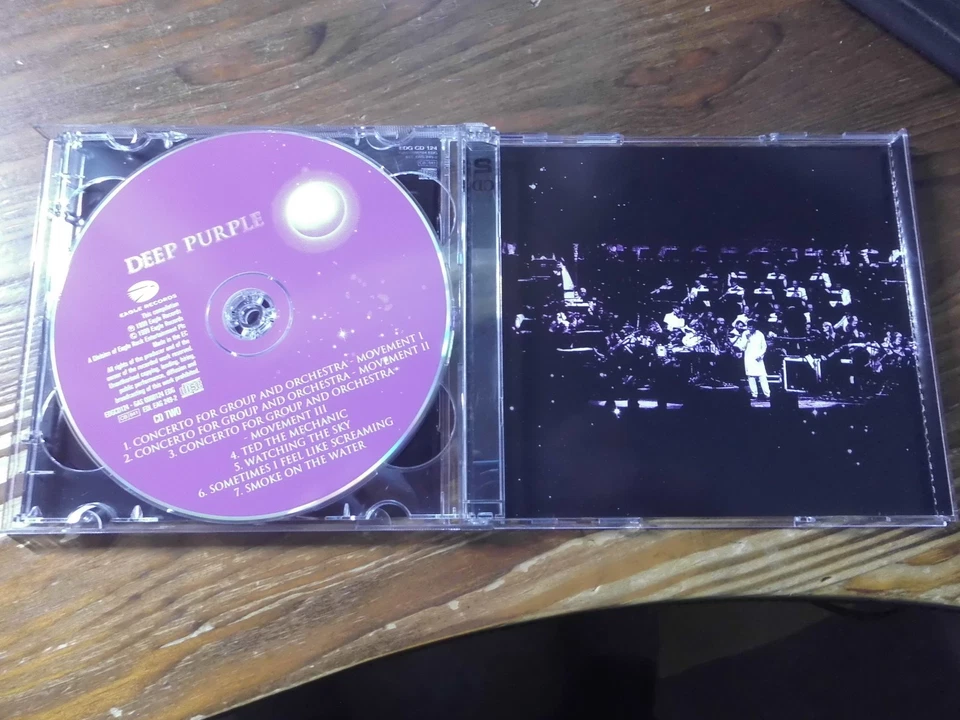 DEEP PURPLE 2CD: IN CONCERT WITH THE LONDON SYMPHONY ORCHESTRA (EUROPE;EDGCD124) - Bild 3 von 4