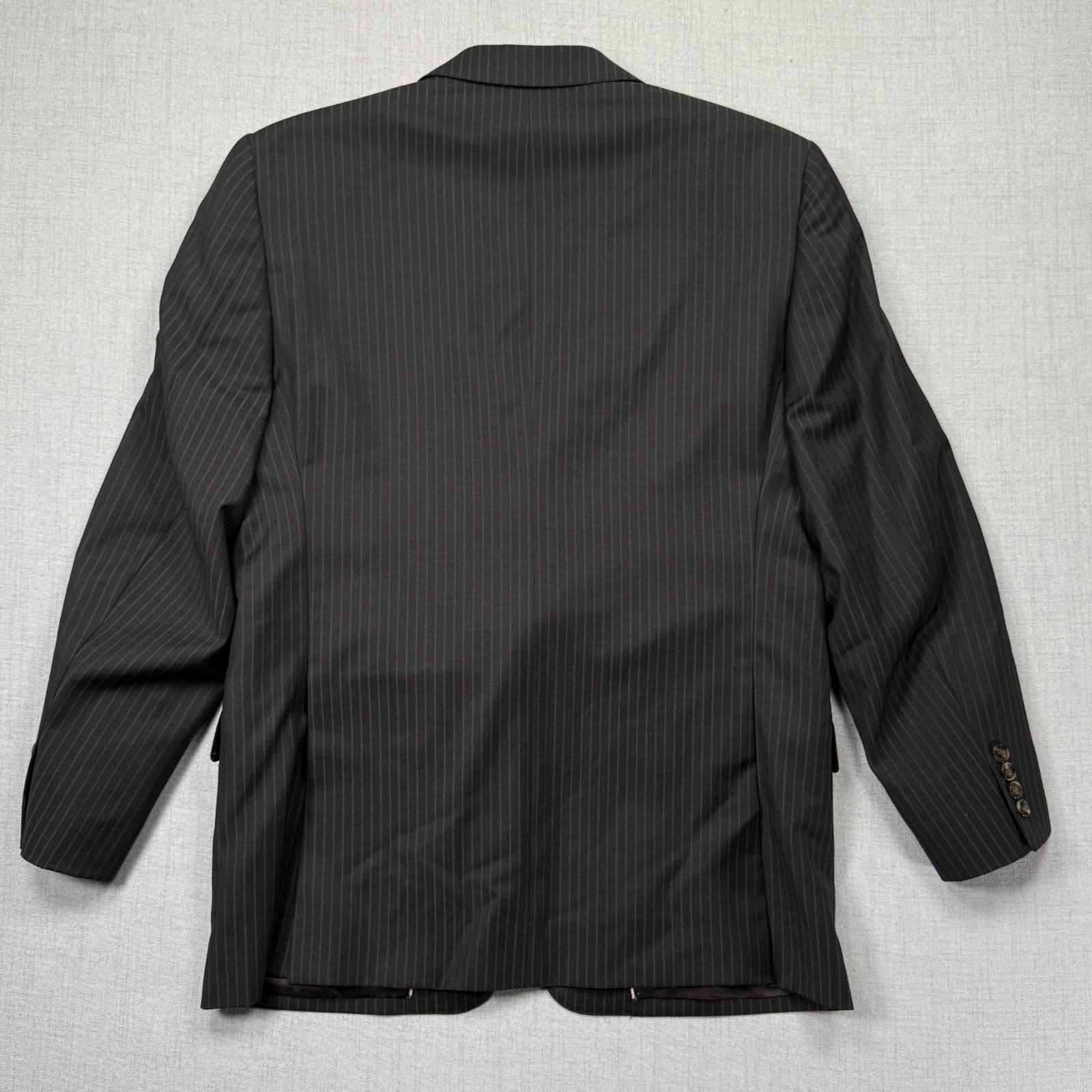 Versace Wool Blazer Jacket Classic Pinstripe Sing… - image 2