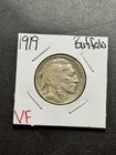 1919 P Buffalo Nickel VF Very Fine Better Date US 5c Type Coin (Raw19083)