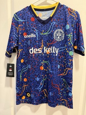Jersey Bohemian FC Dublin Blue Youth Large 2022 FAI Cup NWT Age 13