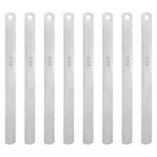HARFINGTON 8 Blades Metric Steel Feeler Gauge, 0.03mm Thickness Filler... 
