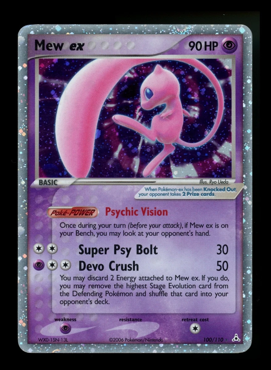 Mew Pokémon TCG Psychic Ultra Rare Individual Collectible Card