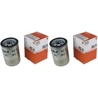 2X Mahle / Knecht Kraftstofffilter KC 6 Fuel Filter