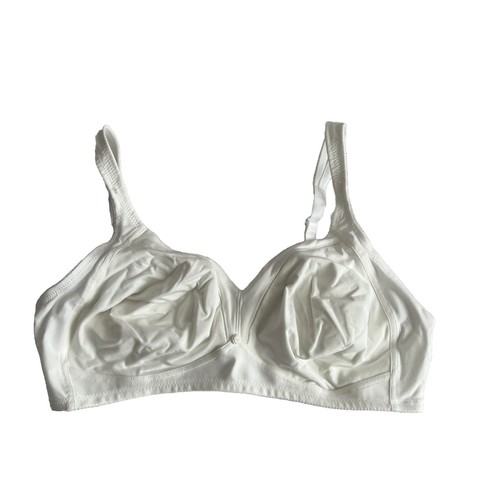 Triumph Women's Cotton Shaper Non-Wired Bra White 40B