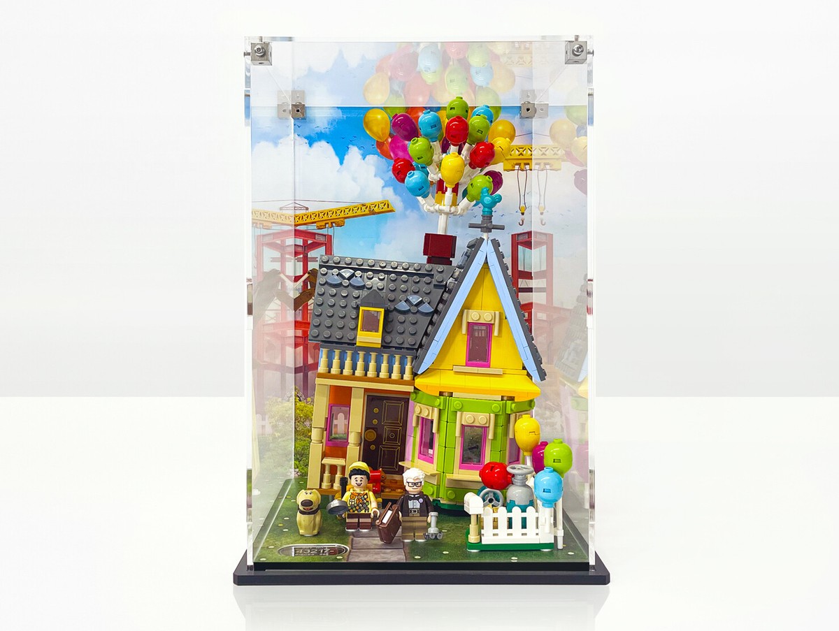 BRIXBOX Display case for LEGO® Disney Pixar 'UP' House 43217