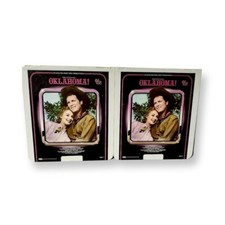 Oklahoma CED Videodisc 1955 Rogers Hammerstein 2 Disc Set Broadway Musical.