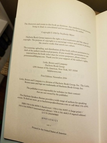 The Chemist by Stephenie Meyer 2016 TRUE 1st Edition 1st Printing HB DJ VGC!! - Picture 7 of 10