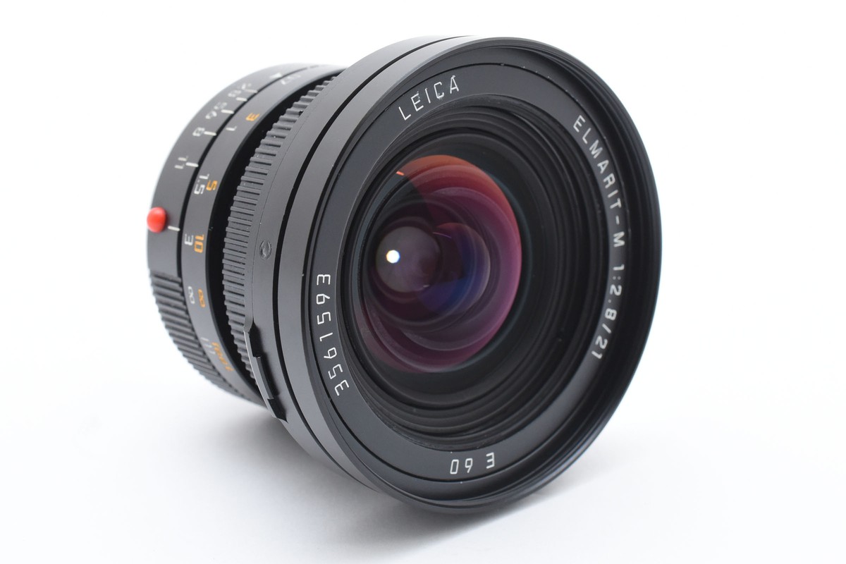 Near MINT] Leica Elmarit M 21mm f/2.8 E60 Lens Black Late