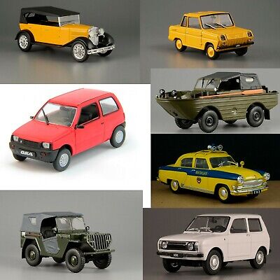 Soviet collectible cars miniatures,