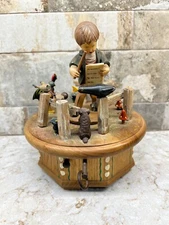 Anri Thorens The Morning Music Box Hand Crafted Wood 28 Note Swiss Movement