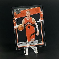 Malachi Flynn #58 Rated Rookie 2020-21 Clearly Donruss - RC Toronto Raptors Star