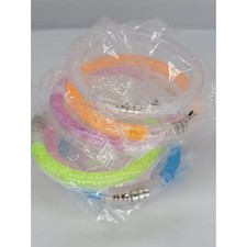 LED Bracelets Glow Bangle Light Up Wristbands Glow in The Dark Party Supplies