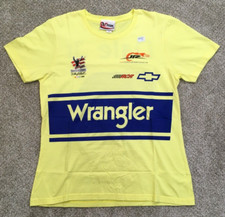 Dale Earnhardt Jr Shirt #3 Men Medium Yellow Chase Authentic 2010 Tribute NASCAR