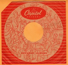 10" Capitol Records Sleeve/1940's