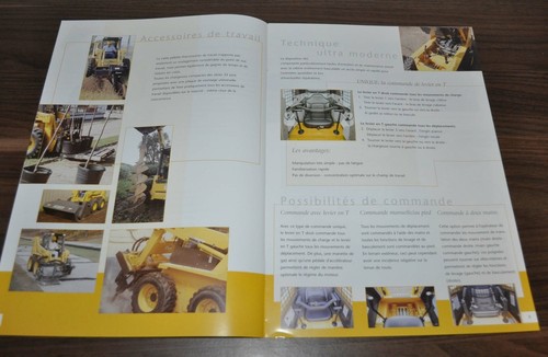 Folleto de especificaciones de cargadora compacta compacta Gehl SL FR - Imagen 3 de 7