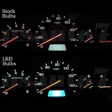 NEW Dash Instrument Cluster Gauge WHITE SMD LED LIGHT KIT Fit 98-02 Honda Accord