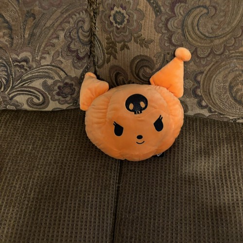 Kuromi Halloween Orange Pumpkin Plush New With Tags