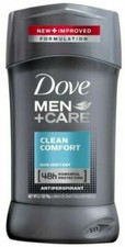 Dove Men Care Clean Comfort Antiperspirant Stick - 3.0 Oz