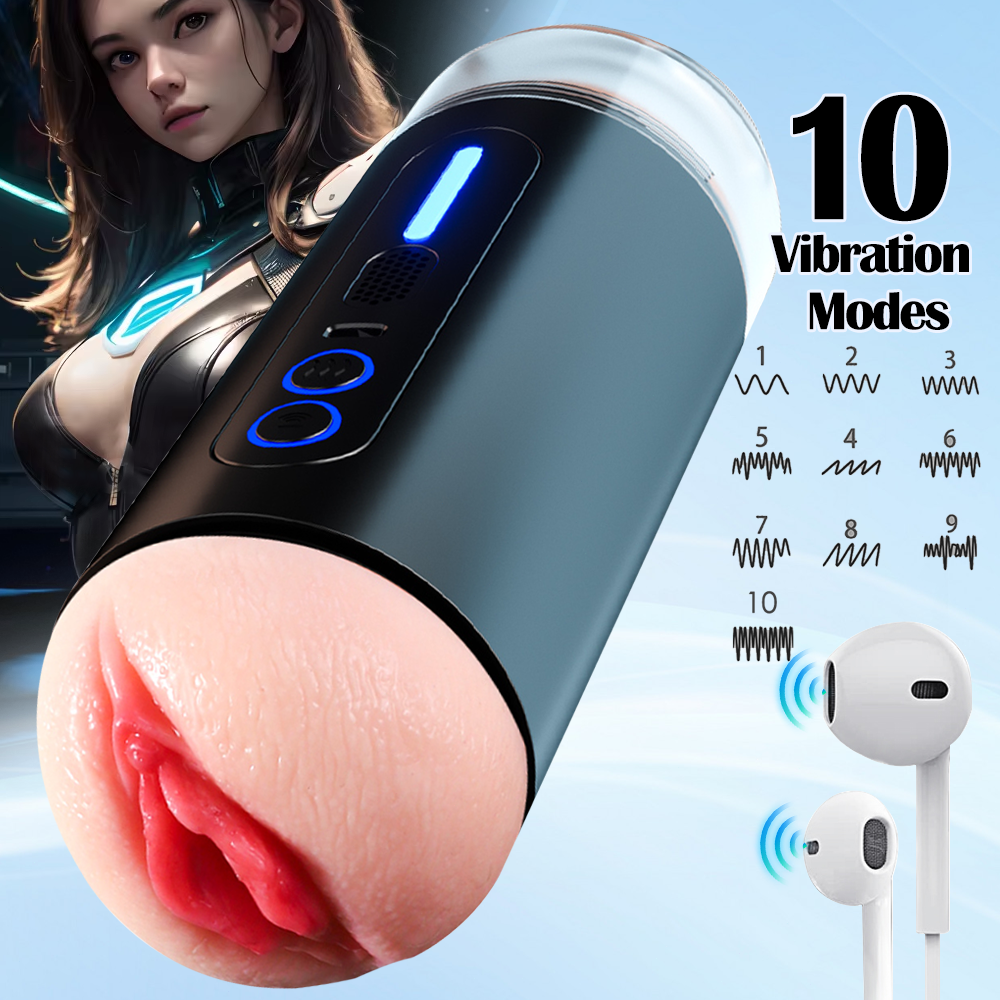 Dual Male Masturbator Pocket Pussy Realistic Oral Vagina Anal Sex Toy for  Men | eBay