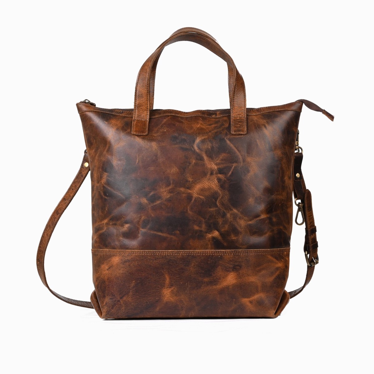 Convertible Backpack Tote Satchel Laptop Bag Leather Travel Handbag Mosiso Laptop Tote Bag for Women, 13-14 inch PU Leather  main image 2